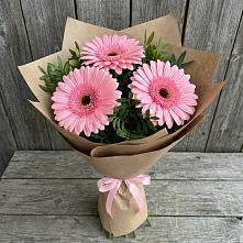 Букет цветов из:  Герберы в Александрийской Ставропольского края