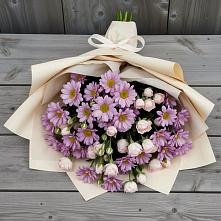 Букет цветов из:  Розы и Хризантемы в Александрийской Ставропольского края