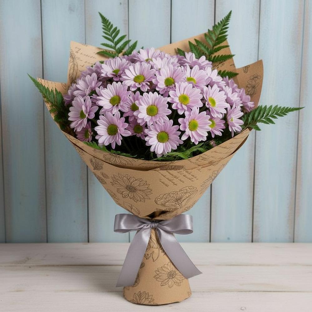 Букет цветов из: Хризантемы в Александрийской Ставропольского края