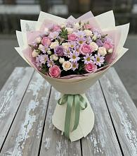 Букет цветов из:  Розы и Хризантемы в Александрийской Ставропольского края