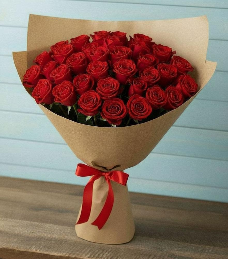 Букет Красные розы Милано в Александрийской Ставропольского края