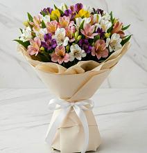 Букет цветов из:  Альстромерии в Александрийской Ставропольского края