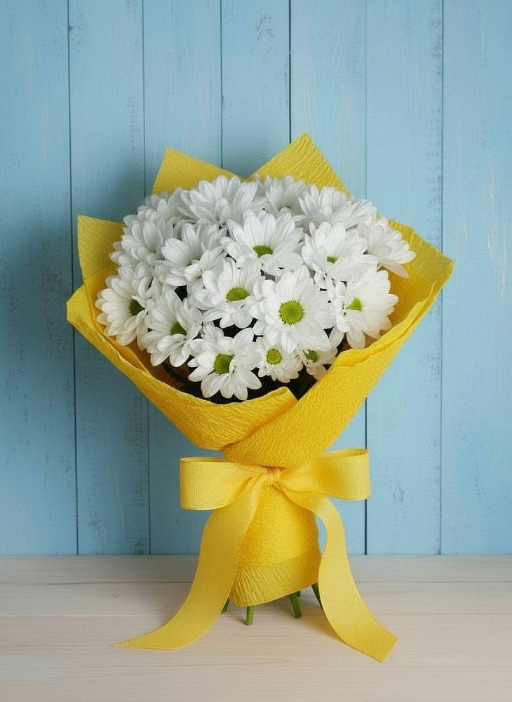 Букет цветов из: Хризантемы в Александрийской Ставропольского края