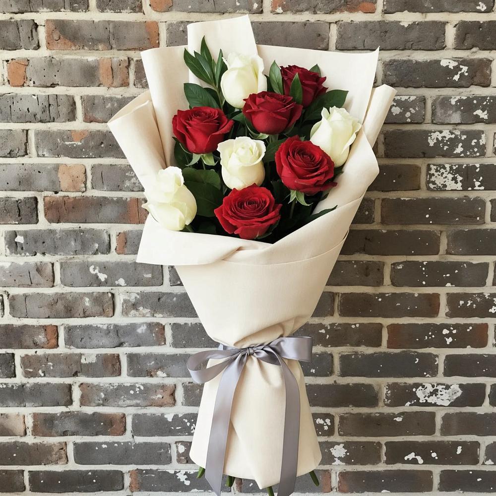 Букет цветов из: Розы в Александрийской Ставропольского края