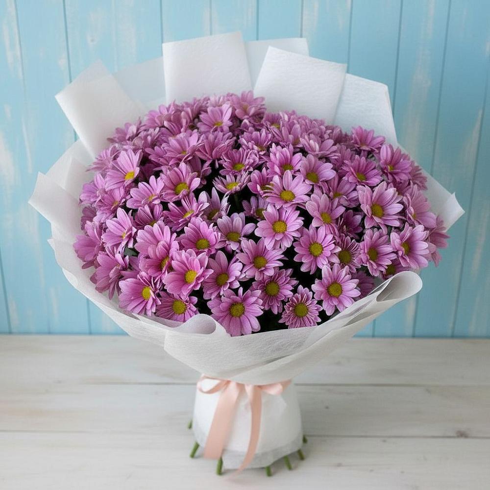 Букет цветов из: Хризантемы в Александрийской Ставропольского края