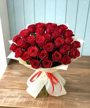 Букет 29 Красных роз в Александрийской Ставропольского края