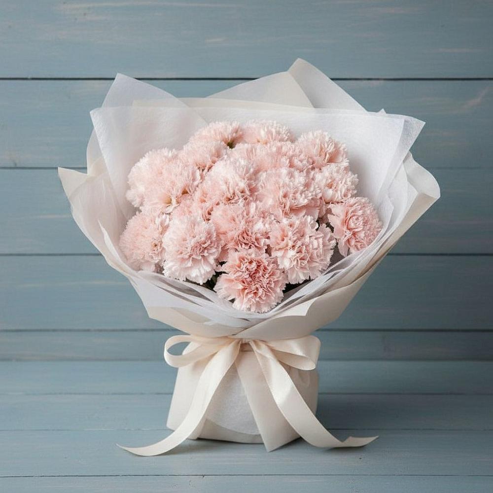 Букет цветов из: Гвоздики в Александрийской Ставропольского края