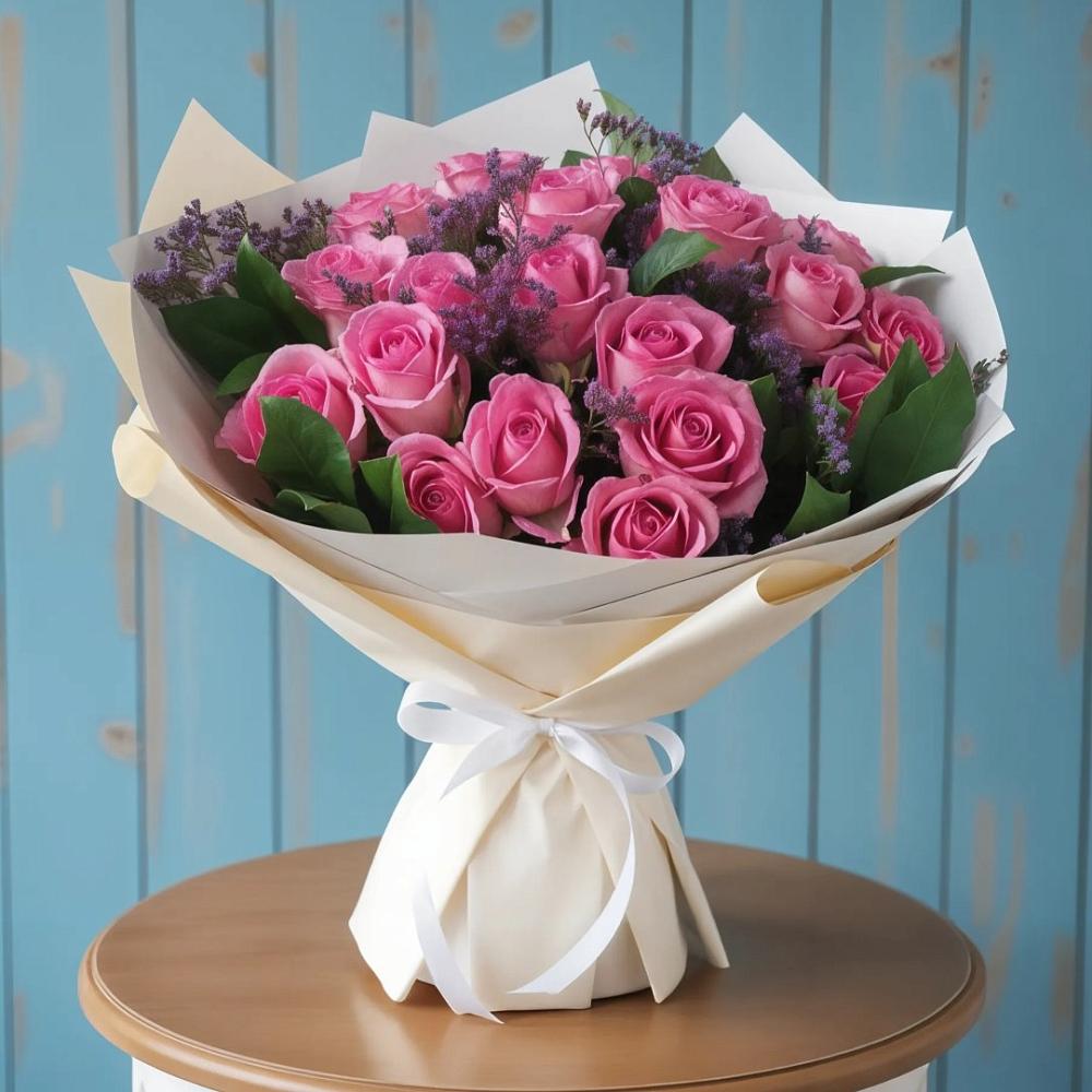 Букет цветов из: Розы в Александрийской Ставропольского края