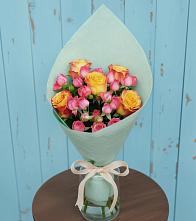 Букет цветов из:  Розы #REPLACE_PRED# Александрийской Ставропольского края